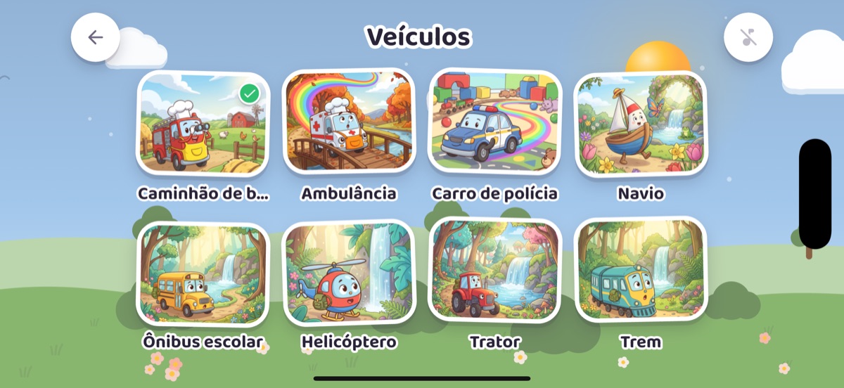 A lista de puzzles da categoria dos animais selvagens